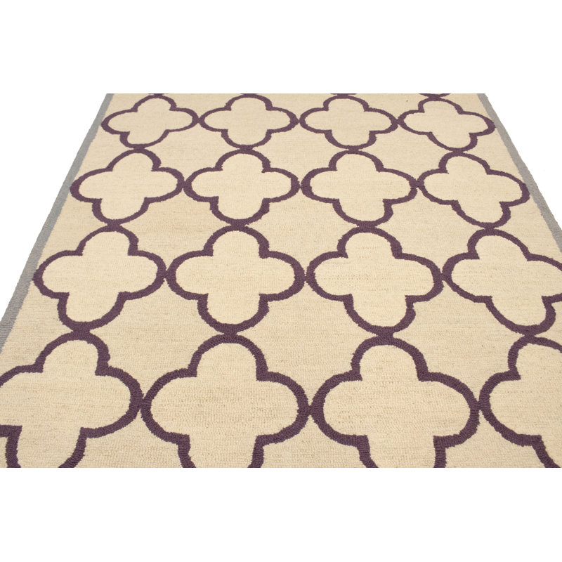 Tapis oriental crème moderne 5 x 8