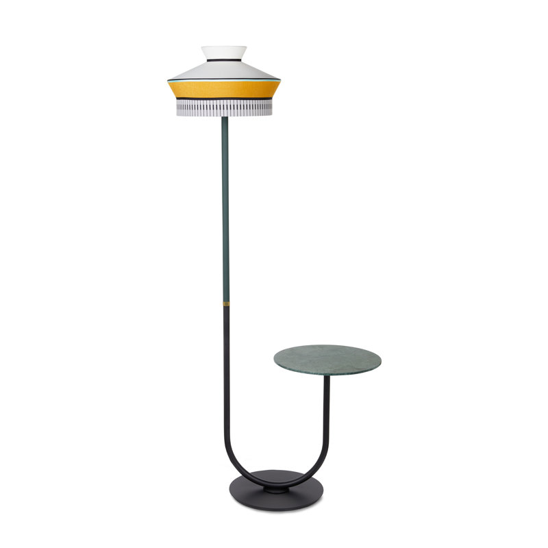Calypso 66.9" Novelty Floor Lamp, Martinique Yellow
