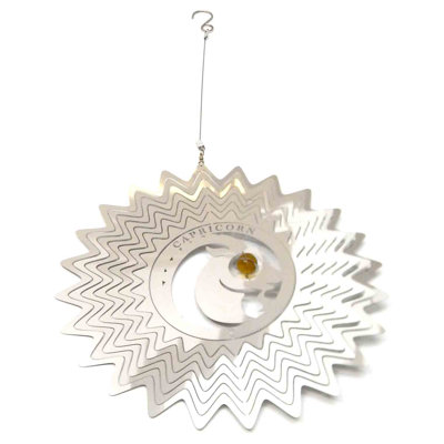 Nafisa Astrology & Stars Weather Resistant UV Resistant Metal Garden Statue