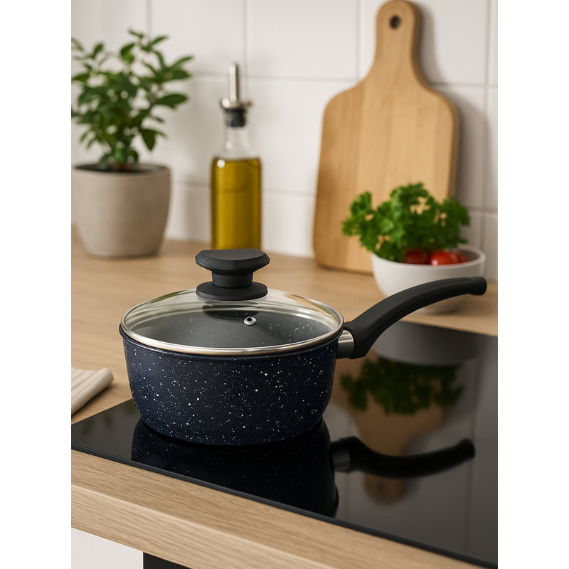 Aluminum Saucepan, 18cm Diameter