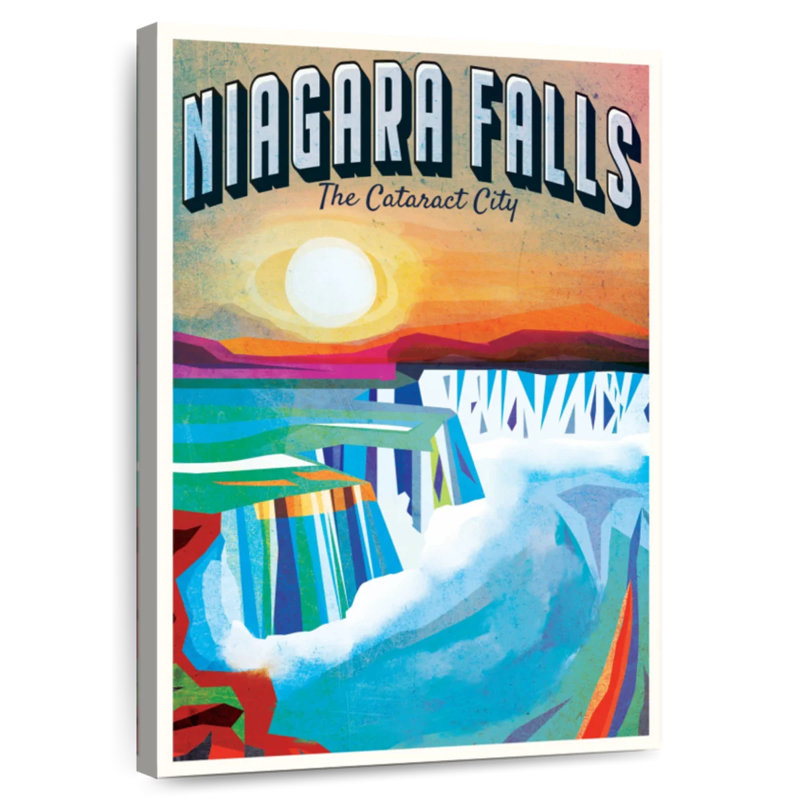Chutes du Niagara, Cataract City, H 36 po x l 24 po