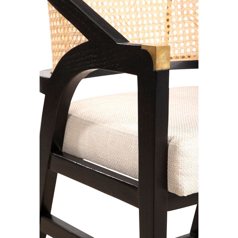 Royce 38" Tall Counter Stool, Black