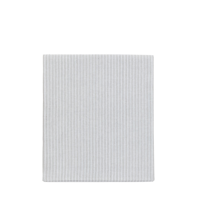 Woven Striped Table Runner Grey 360X2500mm