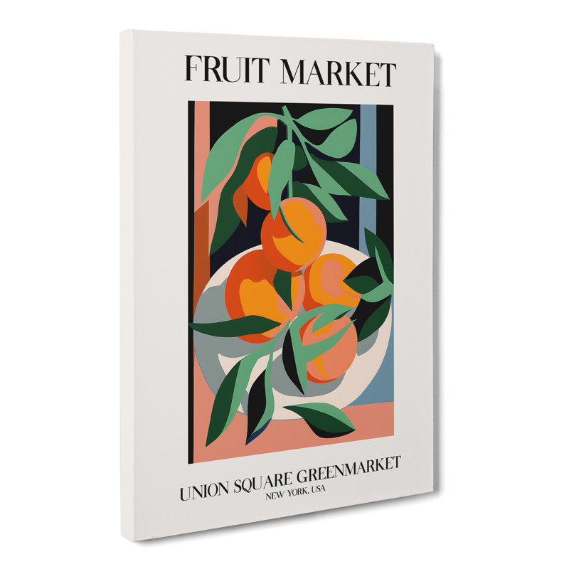 Union Square Fruit Market Exhibition 3 - Wrapped Canvas, 91cm H x 60cm W