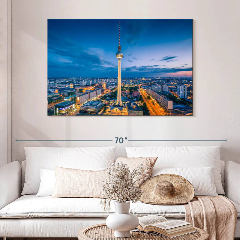 Rorry Alexanderplatz TV Tower, 32" H x 48" W