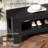 59" Wooden Entryway Bench With Storage Shelf-642435694