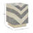 Solid + Manufactured Wood Accent Stool