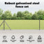 Hexagon Fence Grey Steel-659016234