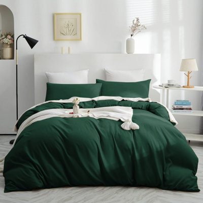 Modern & Contemporary Microfiber Duvet Cover Set