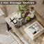 Solid Wood Coffee Table with Storage