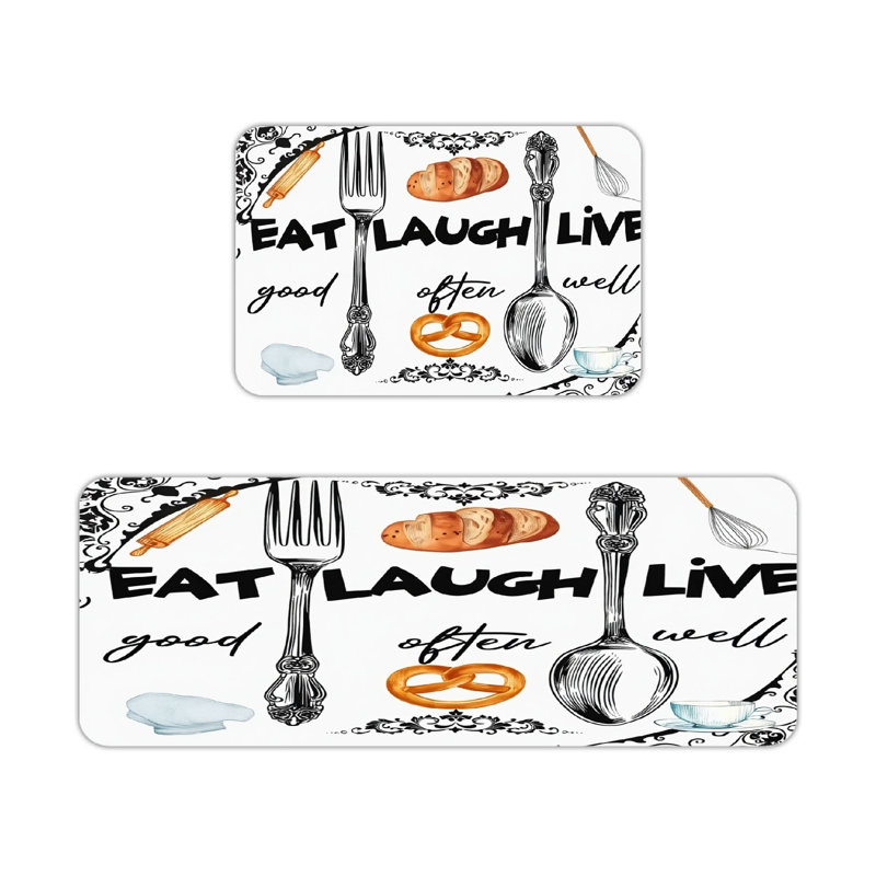 Ensemble de 2 tapis de cuisine Casual Casual