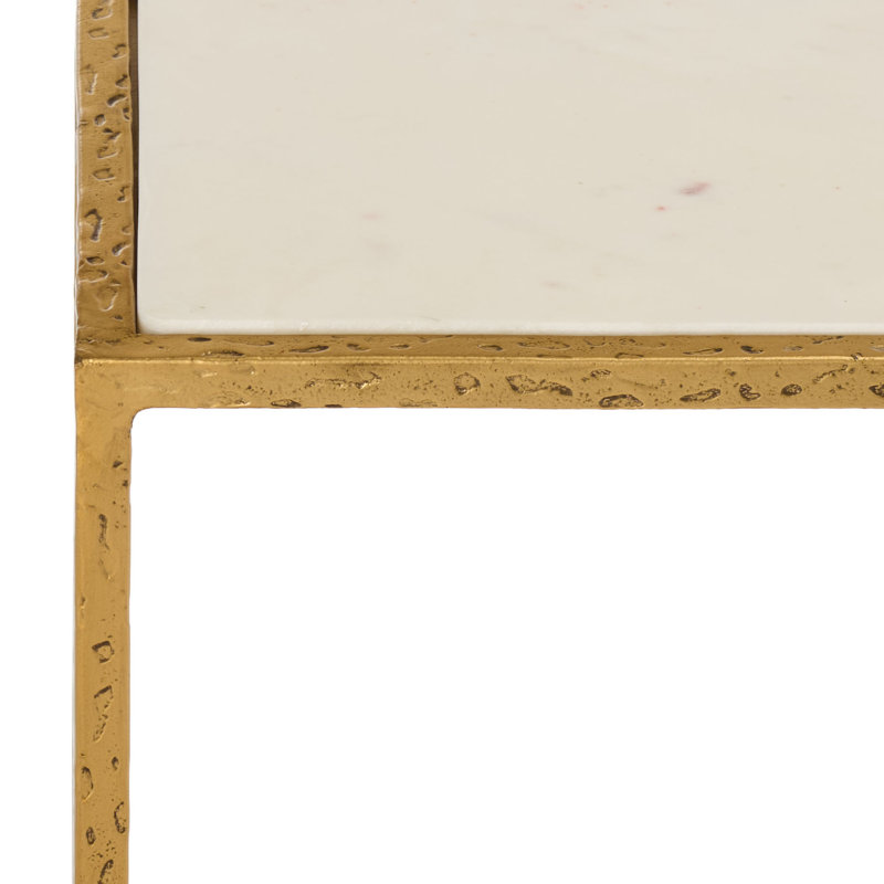 Console Markley, Laiton / blanc