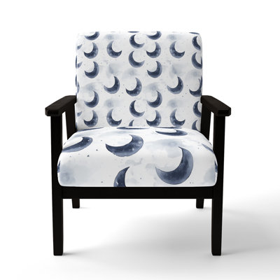 Modern Upholstered Chair - Lunar Arm Chair