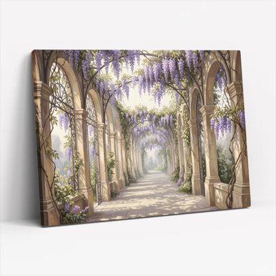 Archway Garden, reproduction d'art sur toile, ensemble de 1