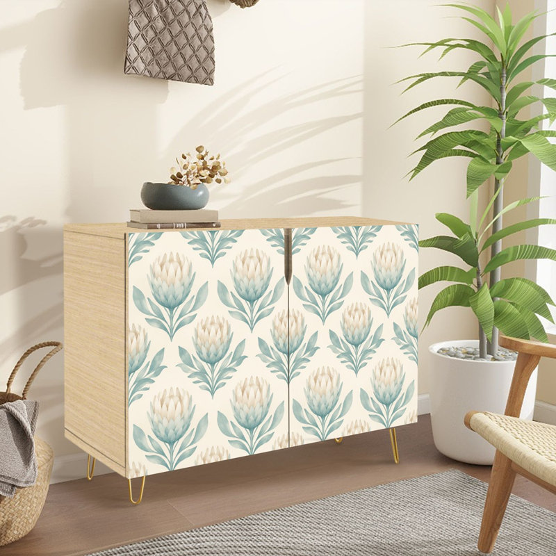 Buffet Buffet avec rangement Protea Flower