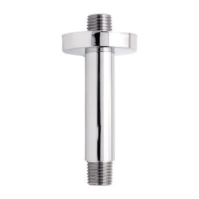 4" Round Ceiling-Mount Shower Arm