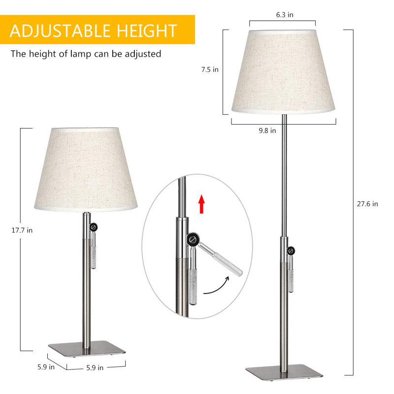 Seyfried Adjustable Metal Table Lamp