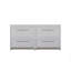 Ensemble de meuble-lavabo double 72 po Feike-740269840