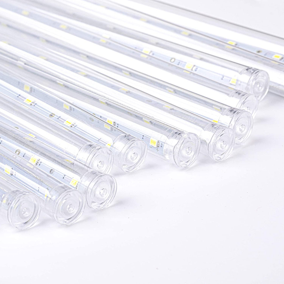 360 LED 25 FT 10 Icicle Lights Outdoor Christmas Lights The Holiday Aisle® 