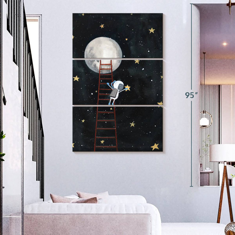 Ashelle Grab A Star, 74" H x 48" W