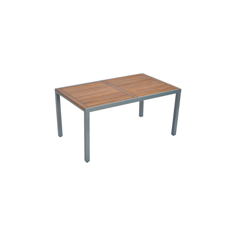 Whelchel Rectangular Wood Outdoor Dining Table , 150cm cm W 90cm cm D