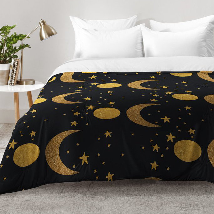 Ensemble d'édredon My Moon and Stars, Édredon double / grand + 2 taies décoratives sta