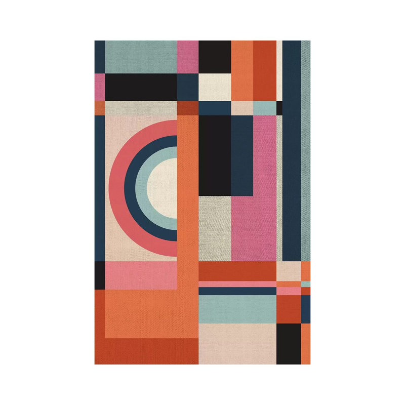 Graphic VI by Susana Paz - Wrapped Canvas Print, 66.04cm H x 45.72cm W x 1.905cm D