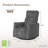 Dream On Me Oliver Swivel Glider