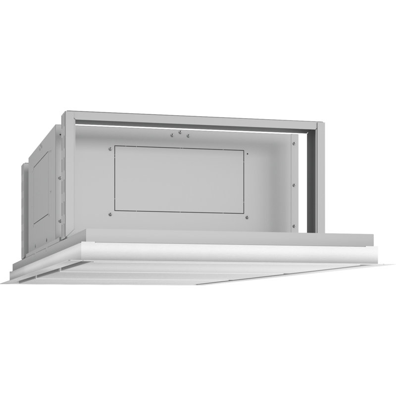 Zephyr Lux 63 in. Island Range Hood with LED Lights, Stainless Steel