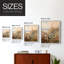 Impression florale vintage encadrée XLV III - bois massif-1461097926-1461097925