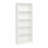 5-Tier Bookshelves Storage Cabinet White-701992911