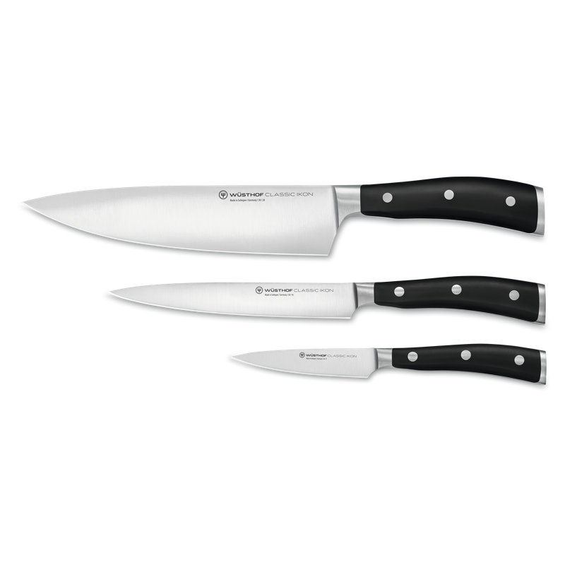 Classic Ikon Three Piece Chef's Set