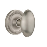 Rope Rosette with Homestead Door Knob