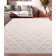 Vintage Blossom Print Machine Washable Area Rug