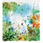  Rideau de douche simple Ferns and Petals-21845772
