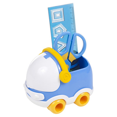 Plastic Desk Organiser Set