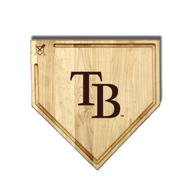 Full Size (17" X 17") Home Plate Cutting Board With Trough