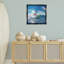 «Flamingo Surfing White Caps», art mural encadré flottant par Jim Baldwin-832425186-832425191
