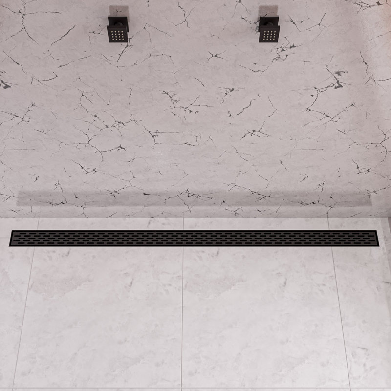 Drain de douche à grille linéaire