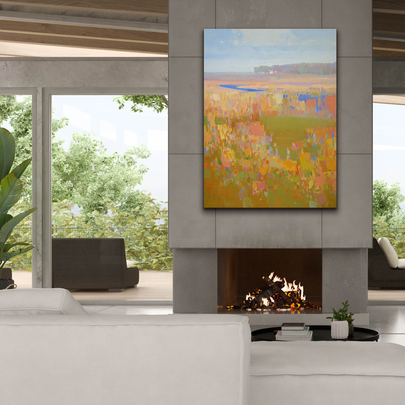 Ivy Bronx «Fall» par Vahe Yeremyan, art mural sur toile, H 54 po x l 40 po x P 1,5 po