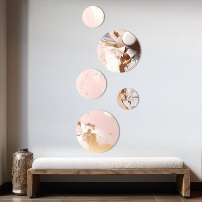 Abstract Wall Decor on Metal