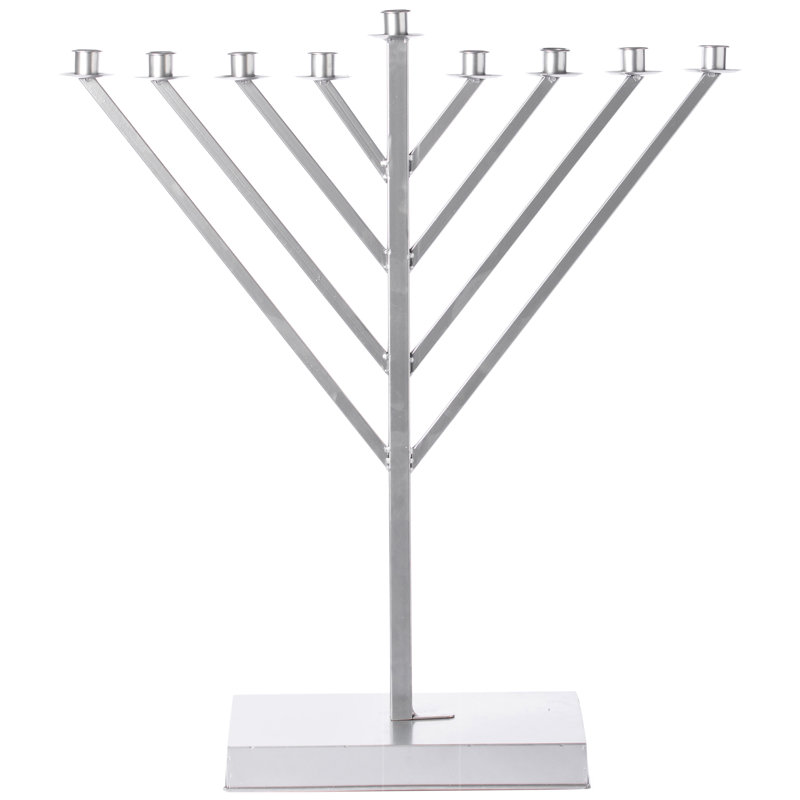 Menorah for Synagogue, H 24 po x l 6,25 po x P 25,5 po