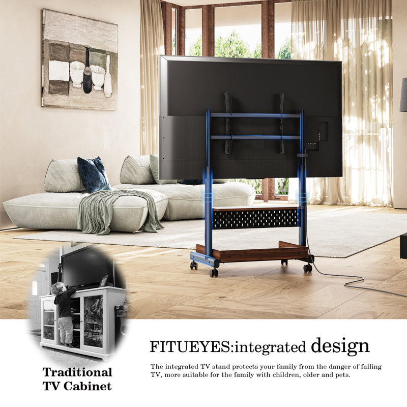 FITUEYES Floor Stand Mount, Brown