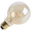 Filament ambré à culot moyen 5,5 watts G25 à DEL 5,5 K à culot moyen en verre transparent à intensité variable de 120 volts-125103655-125103652