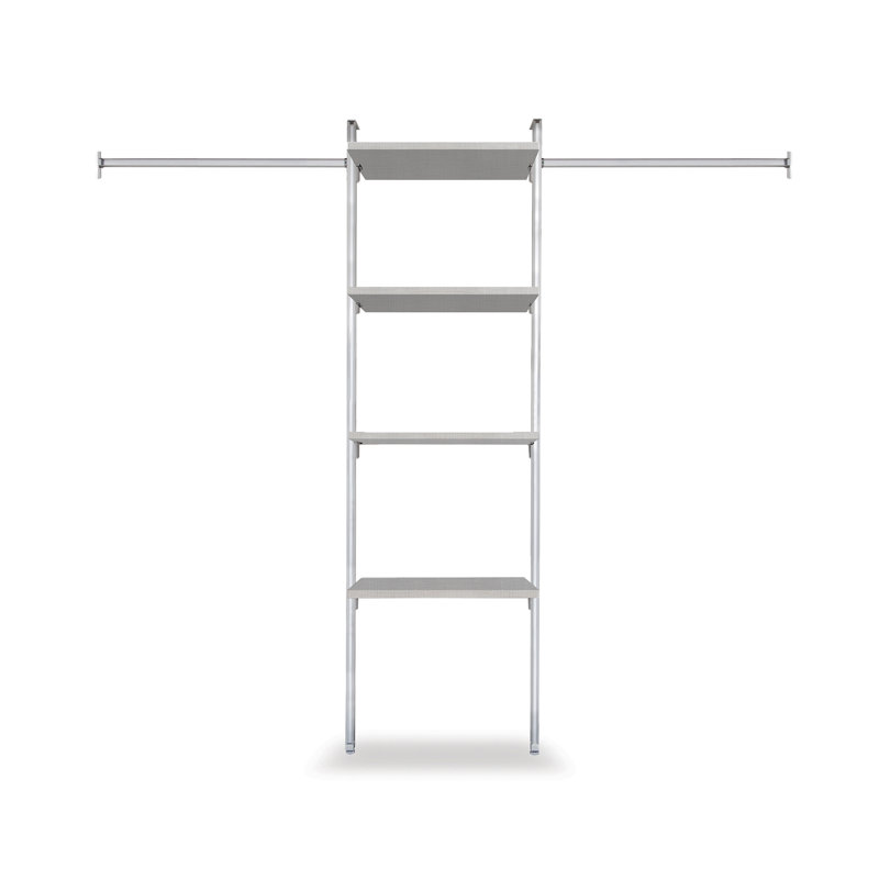 Relax 161cm - 305cm Closet System, Linen
