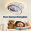 Flush Mount Lighting LED Modern Design Astronaut Ceiling Light Dimmable With Remote Control-122037178-122037179