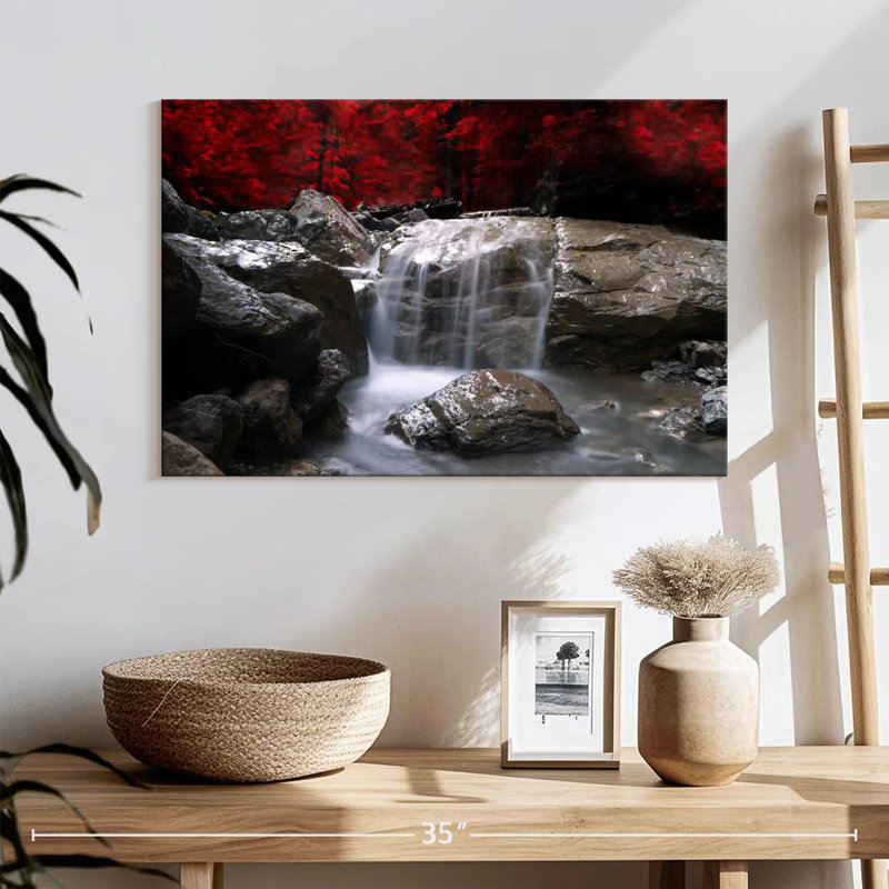 Alvord Red Vision, 16" H x 24" W