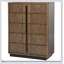 Commode à 5 tiroirs Moraga Ash Brown, solution de rangement spacieuse et élégante pour les chambres à coucher modernes et les espaces de vie