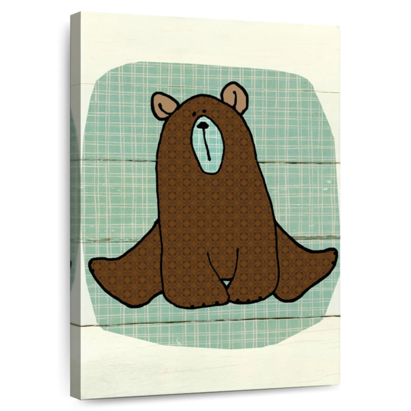 Brampt Woodland Creatures Bear, 48" H x 32" W