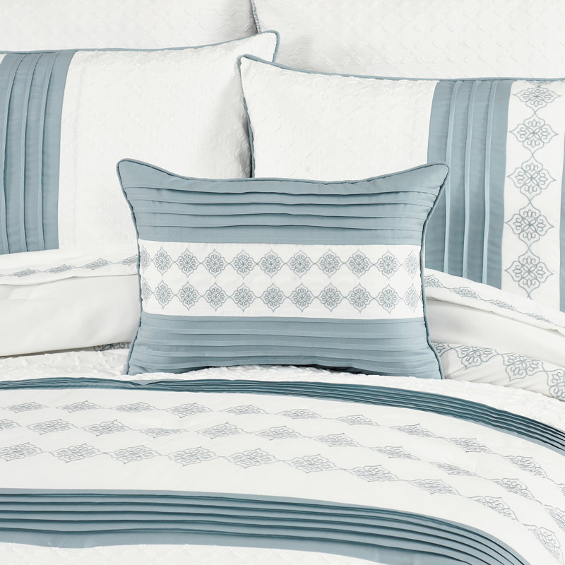 Coussin décoratif Trilogy Boudoir - bleu